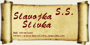 Slavojka Slivka vizit kartica